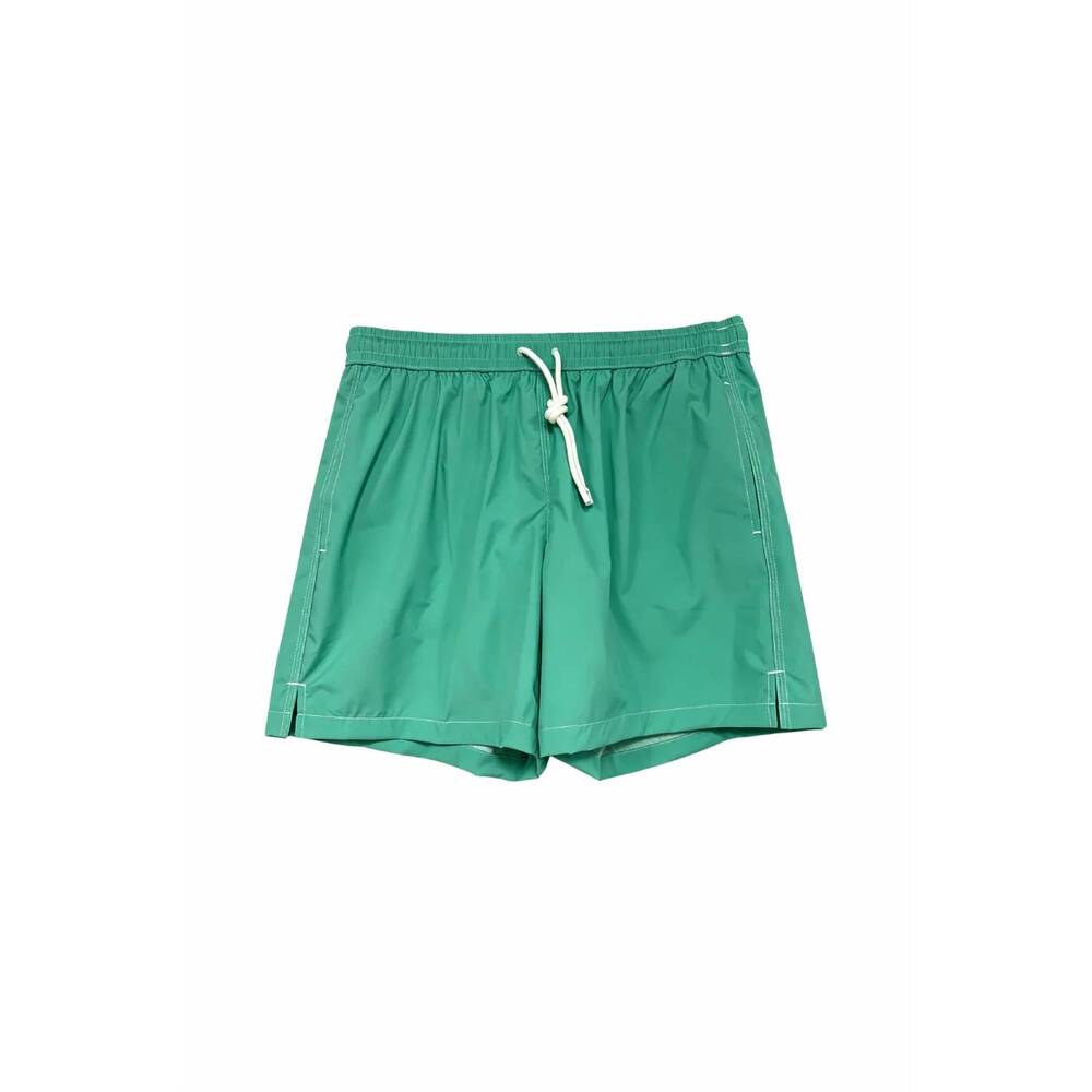 NEW FEDELI men's madeira airstop swim shorts trunks in lake green